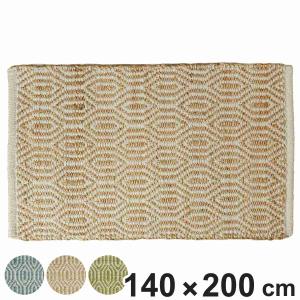 東リ（TOLI） ラグ 140×200 約1.5畳 厚手 防ダニ ホットカーペット対応 