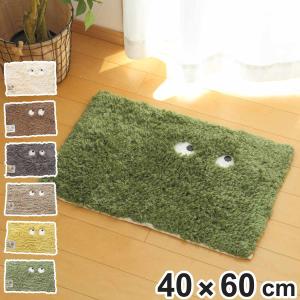 玄関マット フライングモンスター 約40×60cm 室内 （ マット 玄関 ラグ かわいい 敷き物 モンスター リビング 寝室 ドアマット 幅60cm ）