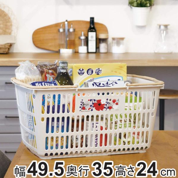 買い物かご リトルミイ ショッピング10 バスケット （ ショッピングバスケット レジカゴ 収納 ム...