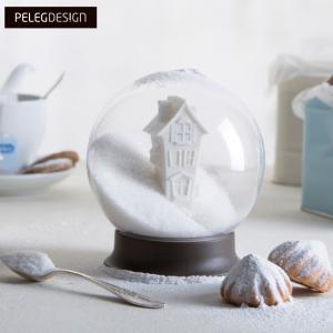 砂糖入れ 容器 シュガーハウス シュガーボウル スノードーム おしゃれ