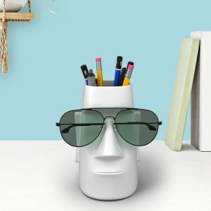 アントレックス ペン立て Mustard マスタード モアイ ペンスタンド