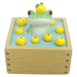 コポー 黄色の長靴とカエル カエル 置物 （ Copeau 置き物 コポタロウ