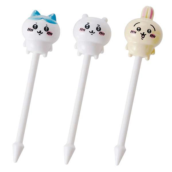 ピック ちいかわ ニコニコピック （ おかずピック お弁当ピック ピックス 弁当 子供お弁当用 子供...