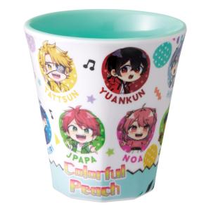 カラフルコップ スケーター コップ 270ml カラフルピーチ プラスチック （ カップ