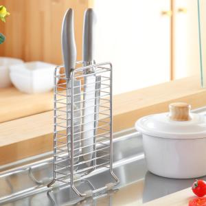 包丁スタンド 燕三条産 18-8ステンレス製 包丁差し メイドインジャパン