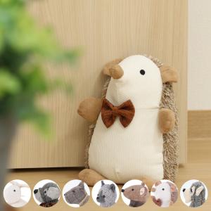ドアストッパー アニマルドアストッパー 約1kg ぬいぐるみ （ 扉ストッパー ドア止め かわいい うさぎ ネコ 犬 室内 置くだけ 扉止め ストッパー ）