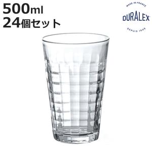 DURALEX デュラレックス プリズム コップ 500ml 24個セット （ PRISME 食洗機対応 電子レンジ対応 ガラス 耐熱ガラス 食器 グラス ）
