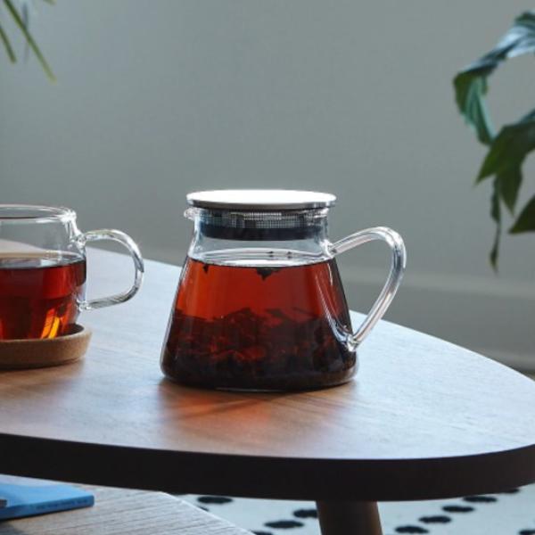 ティーポット 532ml FORLIFE フジ ガラスティーポット （ ガラス 耐熱ガラス ポット ...