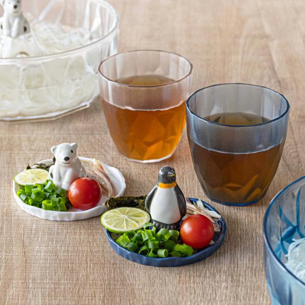 流氷 しろくま そうめん猪口 薬味入 （ そば そうめん うどん 猪口 そば猪口 かわいい おしゃれ...