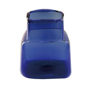 花瓶 welms. Labo vase ワイド フラワーベース ブルー （ 花ビン 花びん 花器 ベース ガラスベース フラワー 花 飾る ）