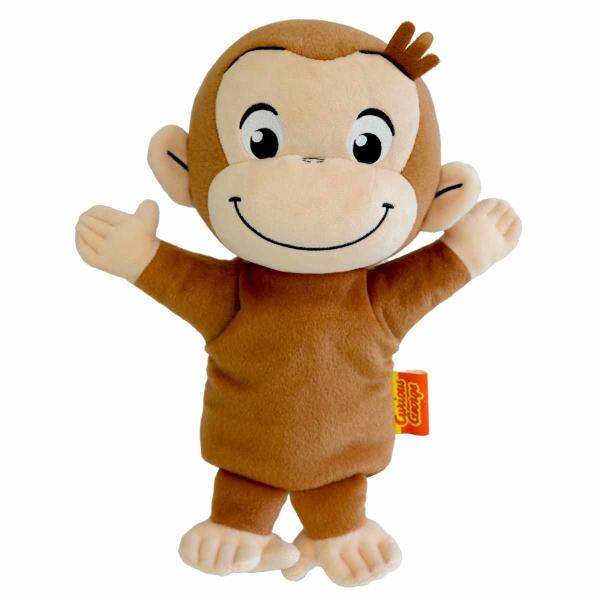 ぬいぐるみ ハンドパペット ジョージ おさるのジョージ （ ヌイグルミ パペット 手人形 ふわふわ ...