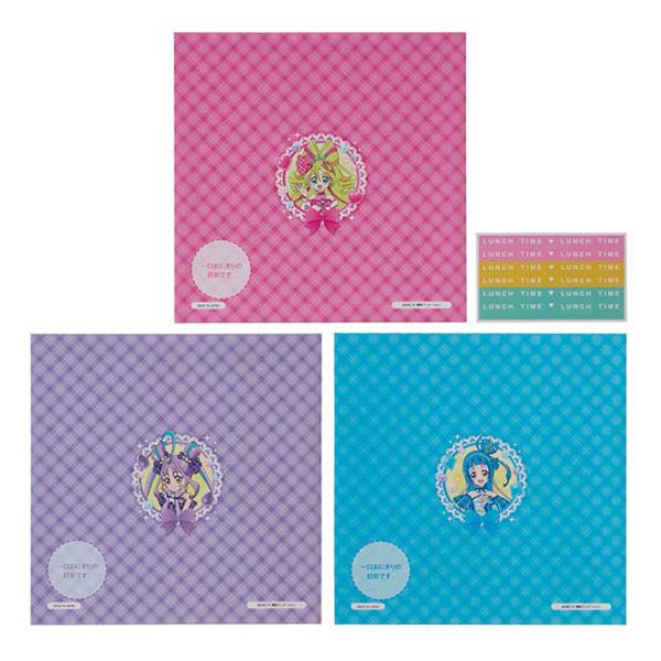 おにぎりラップ キミとアイドルプリキュア♪ 12枚入 （ 3柄 各4枚 コナン おむすびラップ おに...