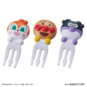 ピック それいけ！アンパンマンニコニコフォークピック 6本入 （ アンパンマン ランチピック お弁当ピック フォーク お弁当 飾り キャラクター ）｜お弁当グッズのカラフルボックス