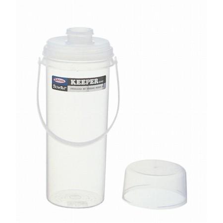 冷水筒 水筒 700ml L コップ付き ピッチャー キーパー KEEPER 水差し プラスチック製...