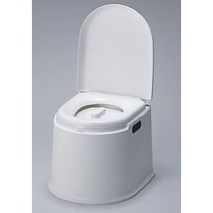 山崎実業 ポータブルトイレ P型 介護 簡易トイレ 防災 日本製 （ 介護