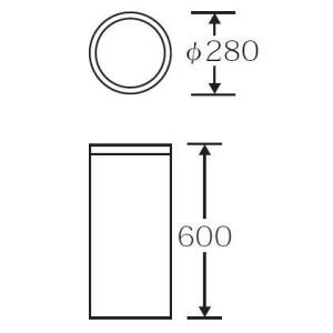 屋内用くず入れ ダストボックス MR-280ス...の詳細画像1
