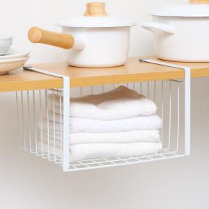 パール金属 吊り戸棚収納 ストレージセレクト ハンガーバスケット