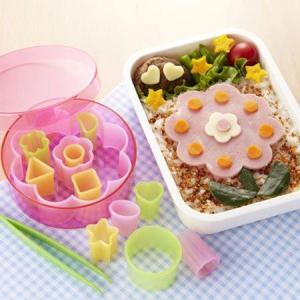 抜き型 ハム・チーズ抜き型収納セット （ キャラ弁 お弁当抜き型
