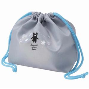 巾着 アニマル柄 ヒョウ柄 豹 弁当箱入れ 完成品 巾着袋 1個売り