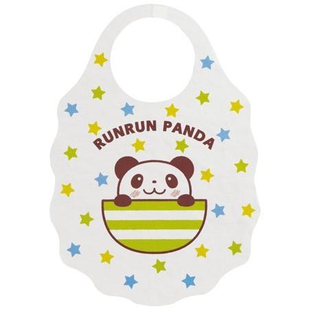 エプロン　紙エプロン　るんるんパンダ　8枚入　ベビー用品 （ ベビーエプロン お食事エプロン 子供用...