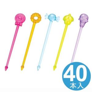 ピック　スイーツピック　40本入り （ お弁当グッズ