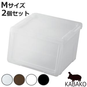 天馬 収納ボックス 前開き 幅45×奥行42×高さ31cm KABAKO カバコ M 同色
