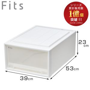 Fits 収納ケース フィッツ フィッツケース クローゼット ワイド L-53 2