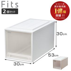 Fits 収納ケース フィッツ フィッツケース クローゼット M-53 2個