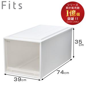 Fits 収納ケース フィッツ フィッツケース クローゼット ワイド L-53 4