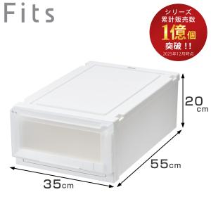 Fits 収納ケース 幅35×奥行55×高さ25cm フィッツケース アドバンス