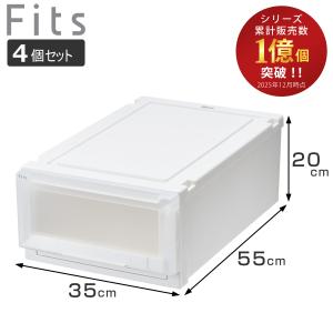Fits 収納ケース 幅45×奥行55×高さ30cm フィッツケース アドバンス