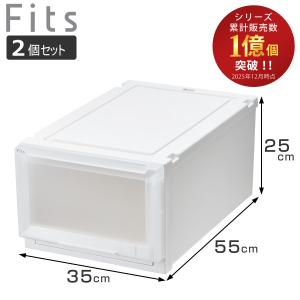 Fits 収納ケース 幅35×奥行55×高さ20cm フィッツケース アドバンス