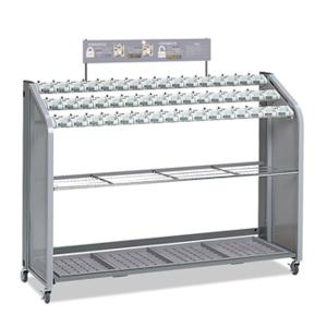 （法人限定） 業務用 傘立て 48本収納 キーレス傘立て SD2-48 （ アンブレラスタンド 傘スタンド ダイヤルロック テラモト ）