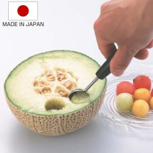 野菜くり抜型 フルーツボーラー フルーツくり抜きスプーン 日本製 タイガークラウン （ フルーツ 果物 くり抜き くり抜きスプーン フルーツくり抜き器 ）