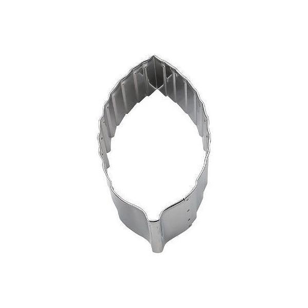 クッキー型 クッキーカッター 木の葉 リーフ 大 ステンレス製 （ 抜き型 製菓グッズ 抜型 ）