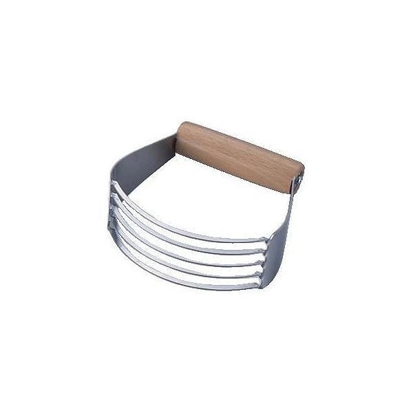 パイブレンダー ステンレス製 木柄 パイ生地ブレンダー （ 製菓グッズ 製パン用品 バター 切り混ぜ...