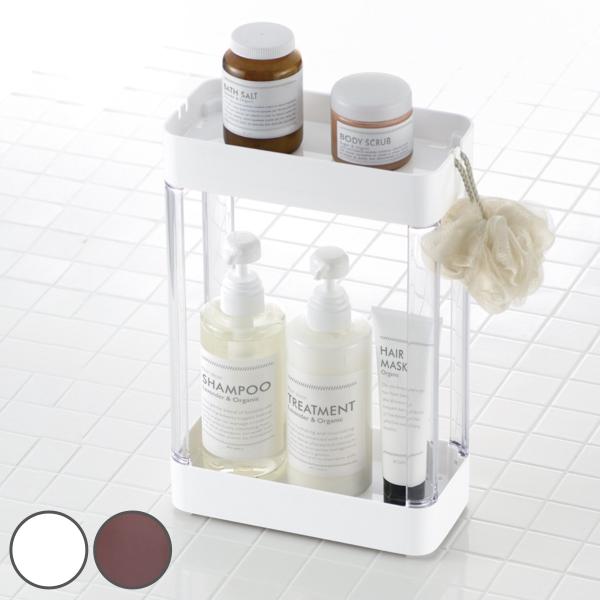 ディスペンサースタンド 2段 シャンプースタンド （ ボトルスタンド バスラック スタンド バス収納...