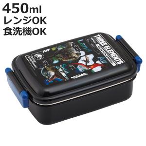 弁当箱 1段 450ml ふわっとタイトランチBOX ジュラシックワールド リバース （ ランチボックス 食洗機対応 レンジ対応 日本製 ）