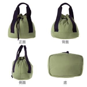 お散歩バッグ 犬 巾着にもなるおさんぽバッグ ...の詳細画像1