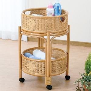 ランドリーチェスト 4段 ラタン製 キャスター付 幅60cm : お弁当グッズ