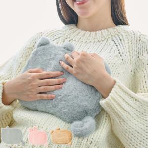 湯たんぽ レンジですぐにホッカホカ ジェル湯たんぽ hocca アニマル （ ゆたんぽ ジェル 電子レンジ お湯不要 再使用可 ぬいぐるみ 猫 くま うさぎ ）