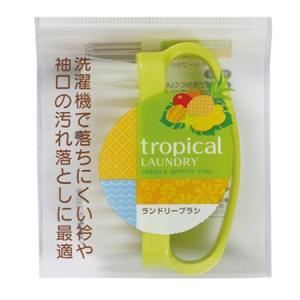 洗濯ブラシ　tropical　LAUNDRY　ランドリーブラシ （ 洗濯用品 洗濯ブラシ ）｜colorfulbox