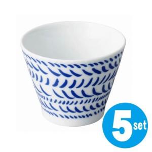KINTO カップ 8.5cm グラフィックス ブラッシュカップ 5個セット （ 食器 陶器 日本製 蕎麦猪口 ）｜colorfulbox