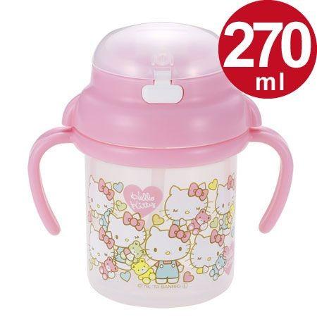 ストローマグ　ハローキティ　キャラクター　子供用 （ ベビー用マグ 赤ちゃん用マグ トレーニングマグ...