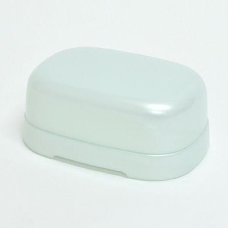 石鹸箱　石けんケース　アンティ　untie　シルバーブルー （ 石けん皿 ソープトレー 石けん台 ソ...