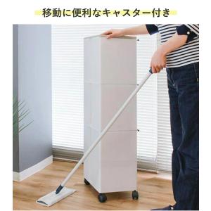 ゴミ箱 43L 3段 資源ゴミ 分別ワゴン ワ...の詳細画像5