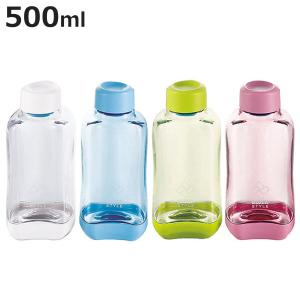 パール金属 ブロックスタイル PCアクアボトル1000［クリア］［H