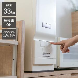 特典付き 米びつ 33kg 鋼板製 計量米びつ ...の商品画像