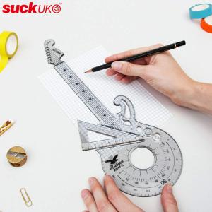 SUCK UK 定規 分度器 ギター ルーラー Rockstar （ サックユーケー マルチ定規 文房具 文具 ステーショナリー 事務用品 ）