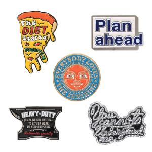 ピンバッジ PINZ メッセージ （ バッチ ピンズ バッジ バッヂ ブローチ 雑貨 インテリア おしゃれ ダルトン DULTON ）